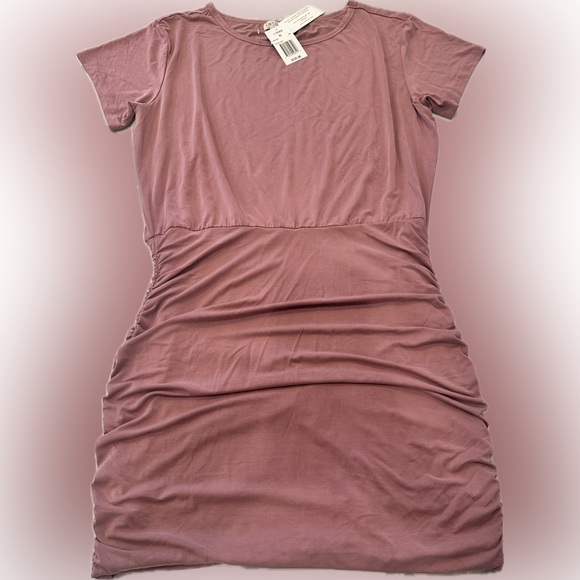 NWT $125 L*Space Balboa Dress size XL rose color. - Picture 2 of 10